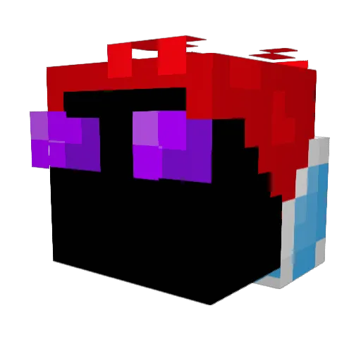 little_monkey1 Minecraft avatar head, 3D render