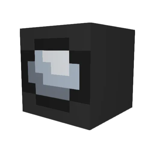 little_shredder Minecraft avatar head, 3D render