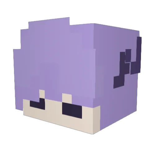 littleangle113 Minecraft avatar head, 3D render