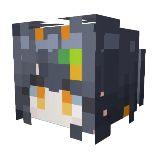 littleboy016 Minecraft avatar head, 3D render