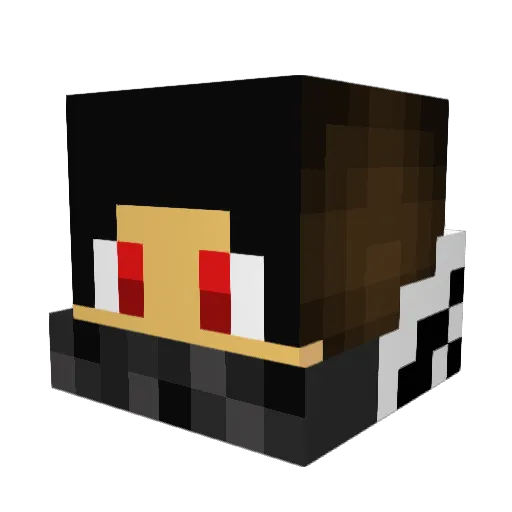 littleboygammer Minecraft avatar head, 3D render