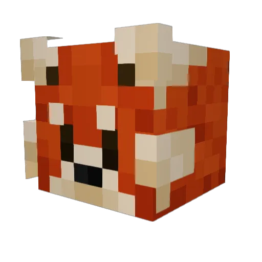 littledude04 Minecraft avatar head, 3D render