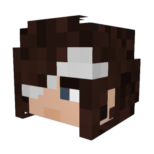 littleguy1821 Minecraft avatar head, 3D render