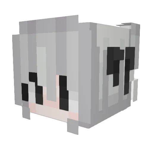 littlelin14 Minecraft avatar head, 3D render