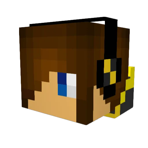 littleman2004 Minecraft avatar head, 3D render
