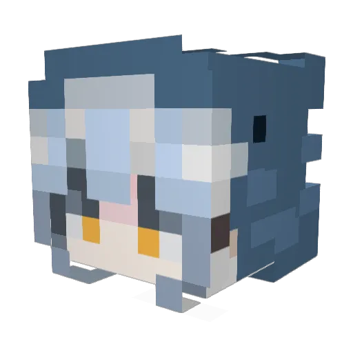 littleman9231 Minecraft avatar head, 3D render