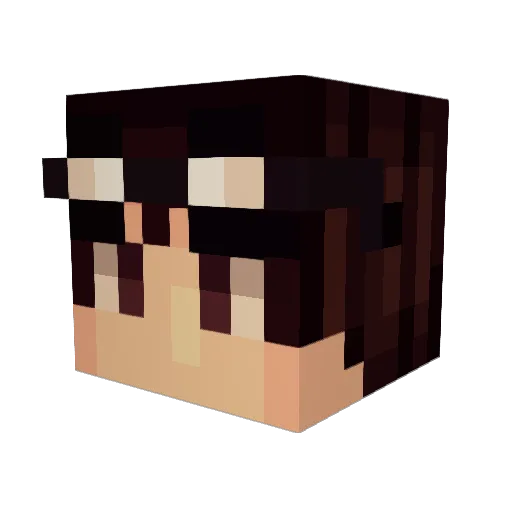 littlemanjc Minecraft avatar head, 3D render