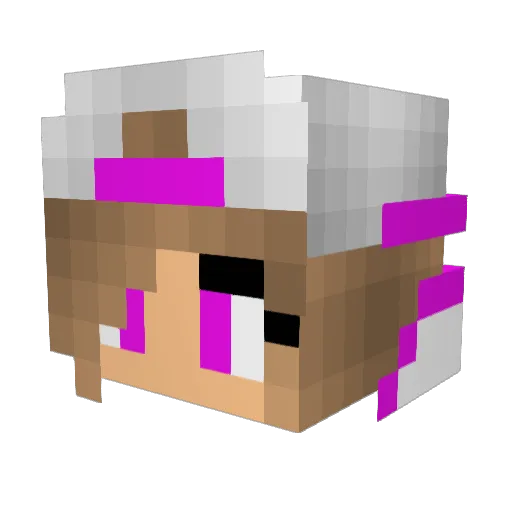 littlesmokey Minecraft avatar head, 3D render
