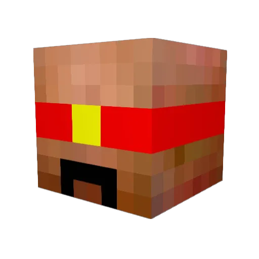 littlestew32 Minecraft avatar head, 3D render