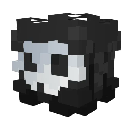 littlesweeney Minecraft avatar head, 3D render