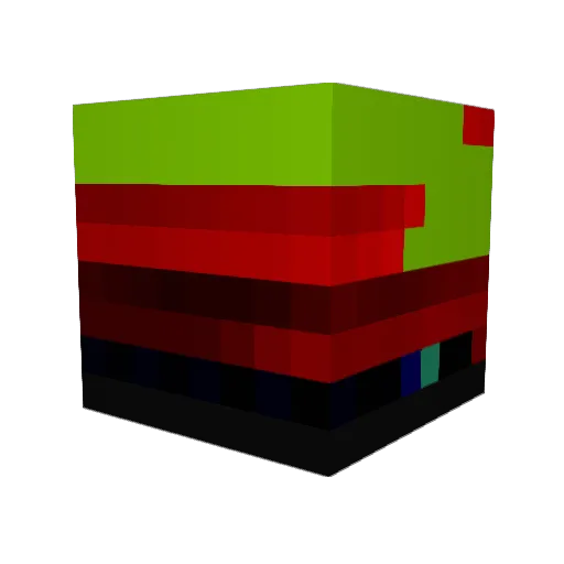 littlewirebandit Minecraft avatar head, 3D render