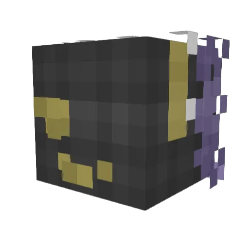 littlsistr Minecraft avatar head, 3D render