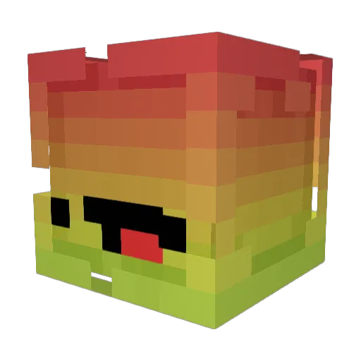 liuminas Minecraft avatar head, 3D render