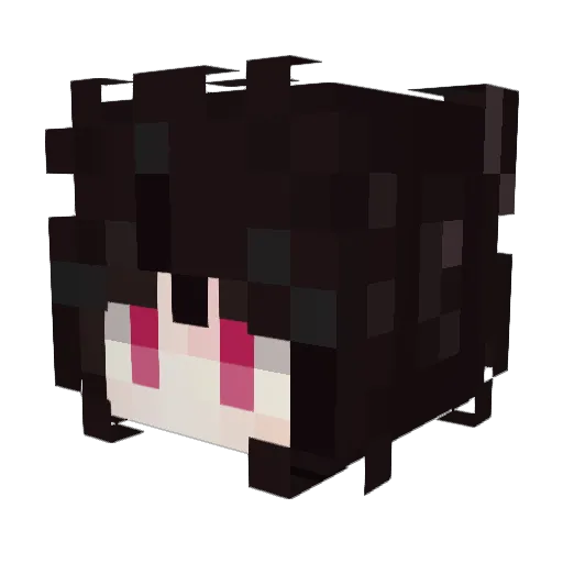 liuxemyhh Minecraft avatar head, 3D render
