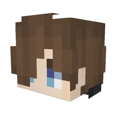livai272 Minecraft avatar head, 3D render