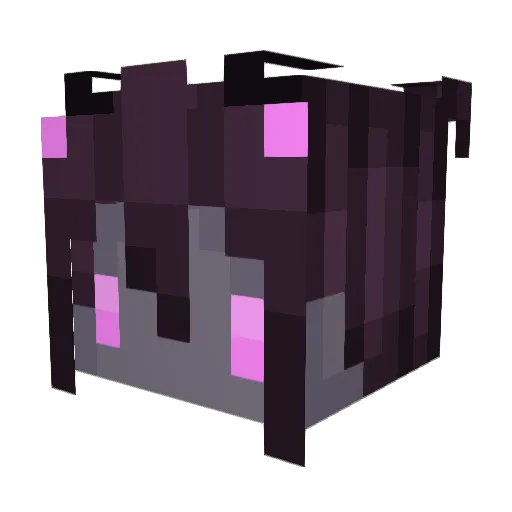 livarooniee Minecraft avatar head, 3D render