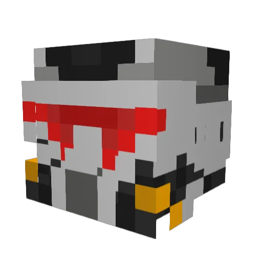 liveriri55 Minecraft avatar head, 3D render