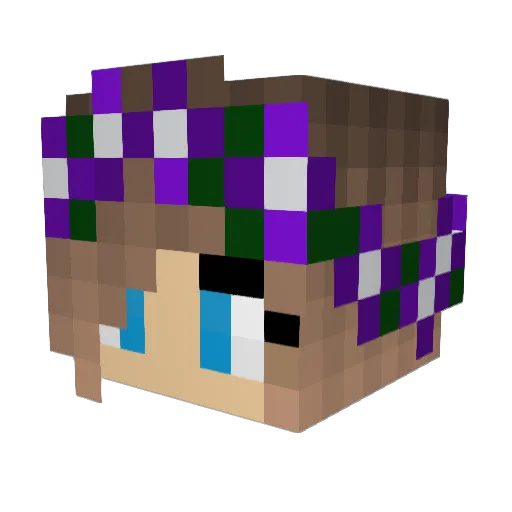livi0516 Minecraft avatar head, 3D render