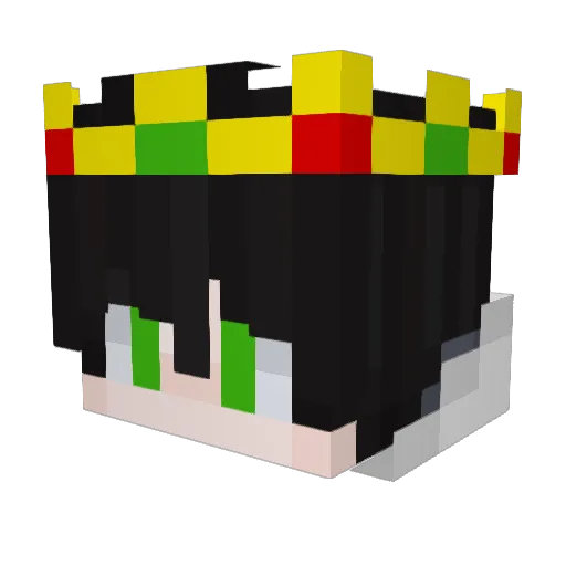 livingdragon06 Minecraft avatar head, 3D render