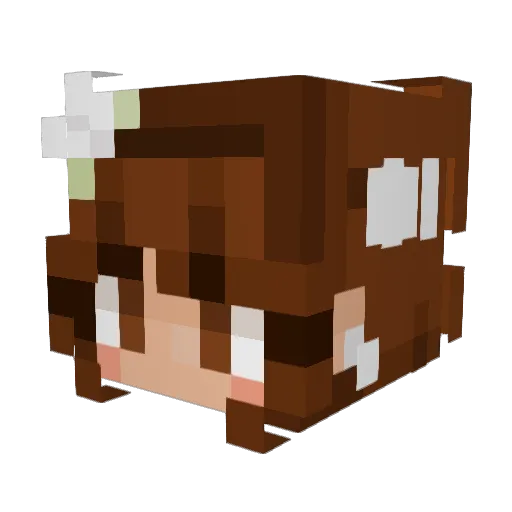 livtheratt Minecraft avatar head, 3D render