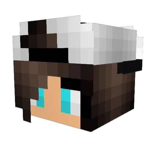 livyap3 Minecraft avatar head, 3D render
