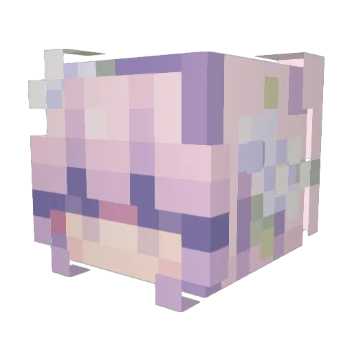 lixiang0111 Minecraft avatar head, 3D render