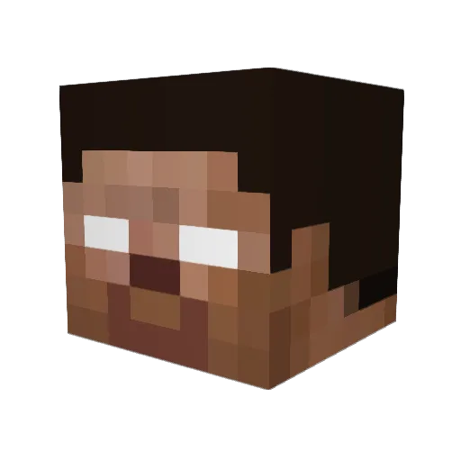 lixy_hunter Minecraft avatar head, 3D render