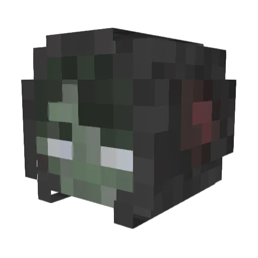 liyloe Minecraft avatar head, 3D render