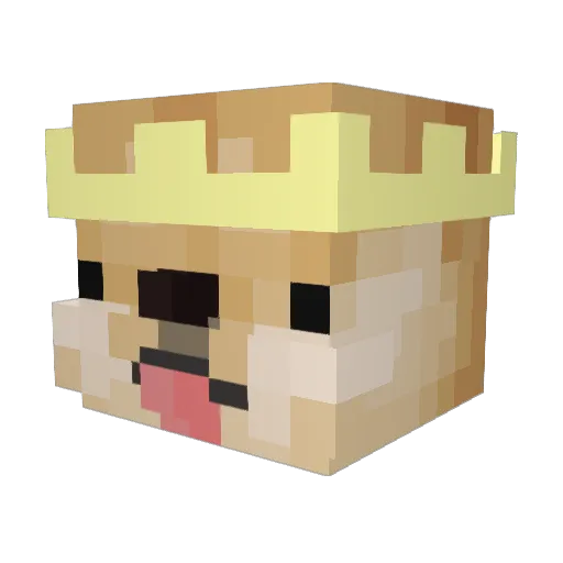 lizarchibald Minecraft avatar head, 3D render