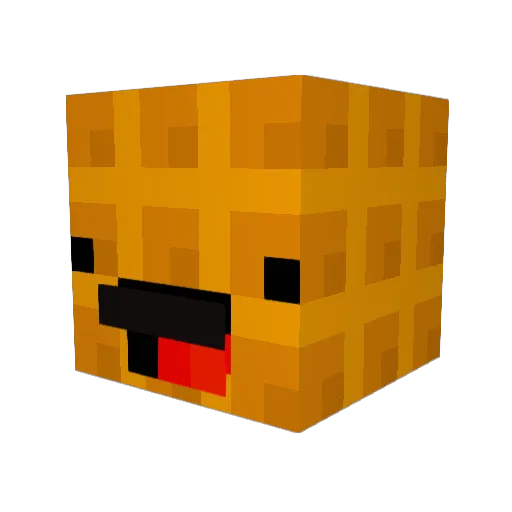 lizard0129 Minecraft avatar head, 3D render