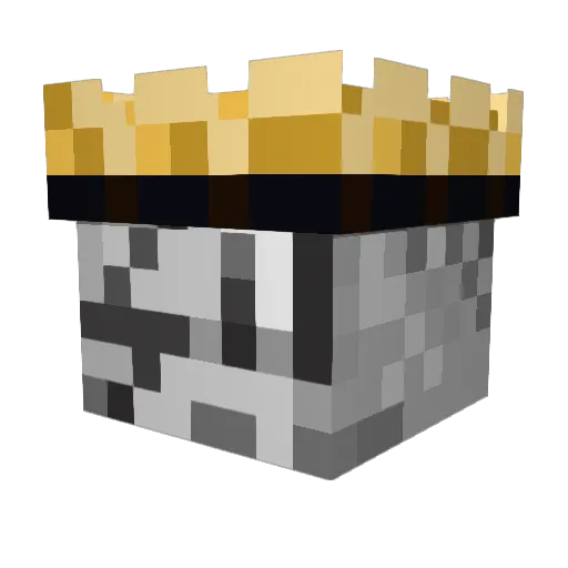 lizterr Minecraft avatar head, 3D render