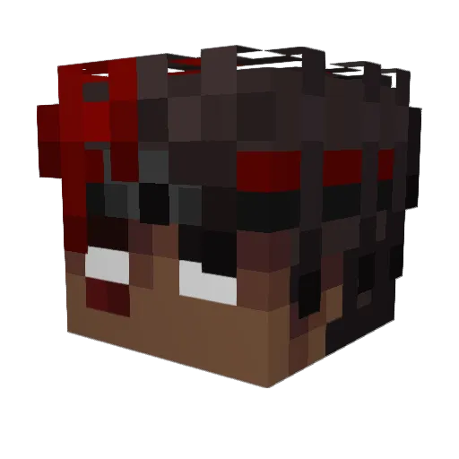 lizzardb1030 Minecraft avatar head, 3D render