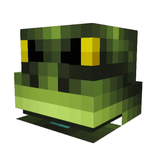 lizzies1 Minecraft avatar head, 3D render