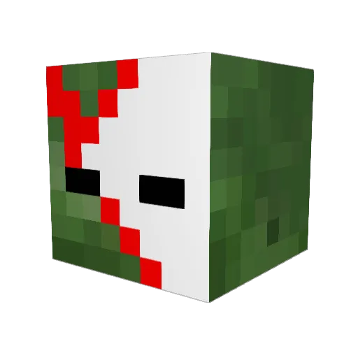 lizzyperson6 Minecraft avatar head, 3D render