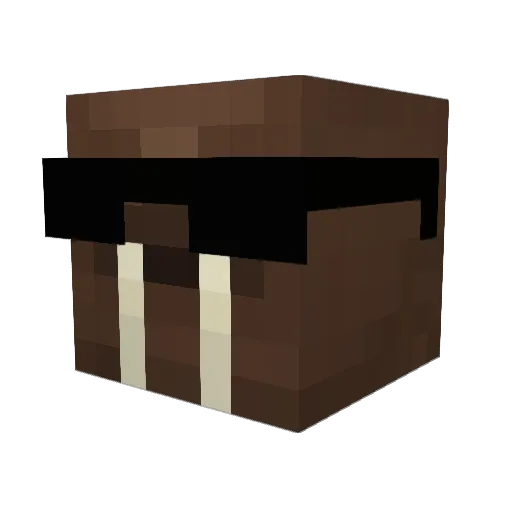 ljb1175 Minecraft avatar head, 3D render