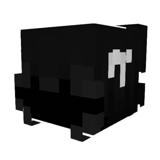 ljc7101 Minecraft avatar head, 3D render