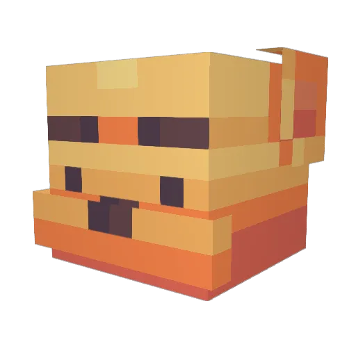 lje6103 Minecraft avatar head, 3D render