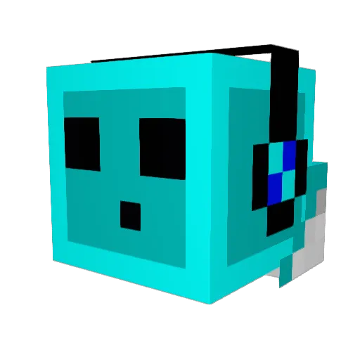 ljk87 Minecraft avatar head, 3D render
