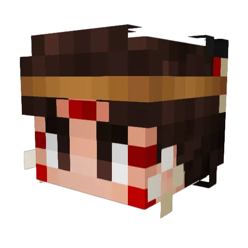 ljm_sb Minecraft avatar head, 3D render
