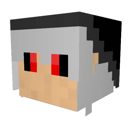 lkdugstad Minecraft avatar head, 3D render