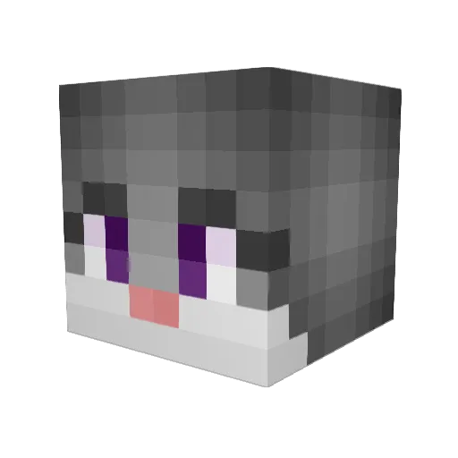 lkillen1 Minecraft avatar head, 3D render