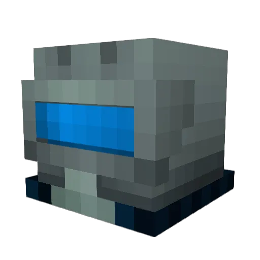 lkizzzz Minecraft avatar head, 3D render