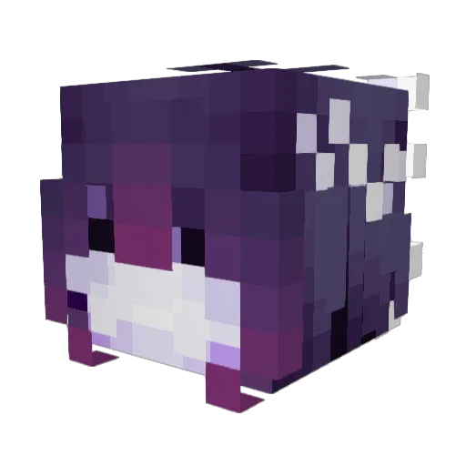 lkoshka Minecraft avatar head, 3D render