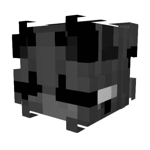 lkvciaa Minecraft avatar head, 3D render
