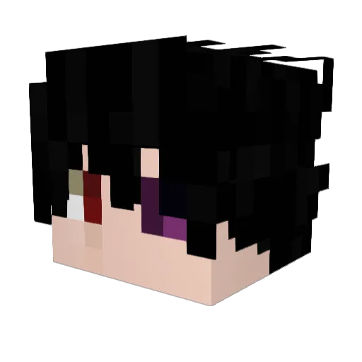 lkzinhooo1 Minecraft avatar head, 3D render