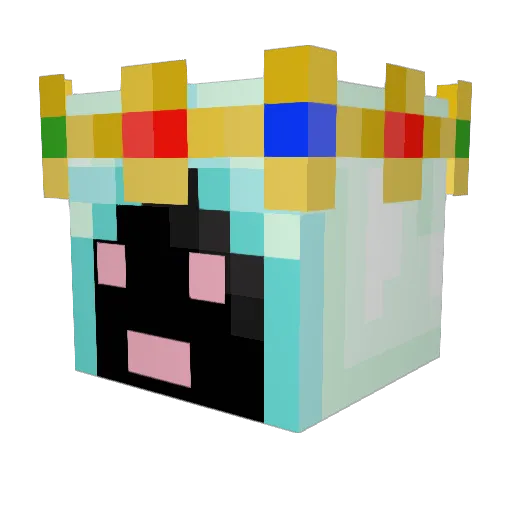 ll0__0k Minecraft avatar head, 3D render