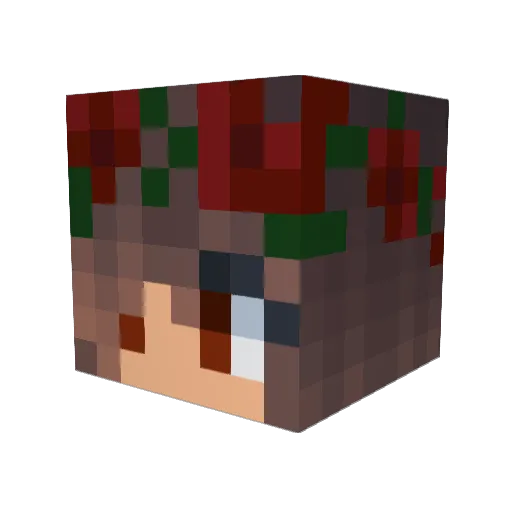 ll0liviall Minecraft avatar head, 3D render