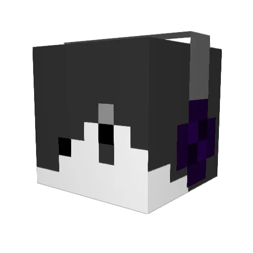 llIllIIlI Minecraft avatar head, 3D render