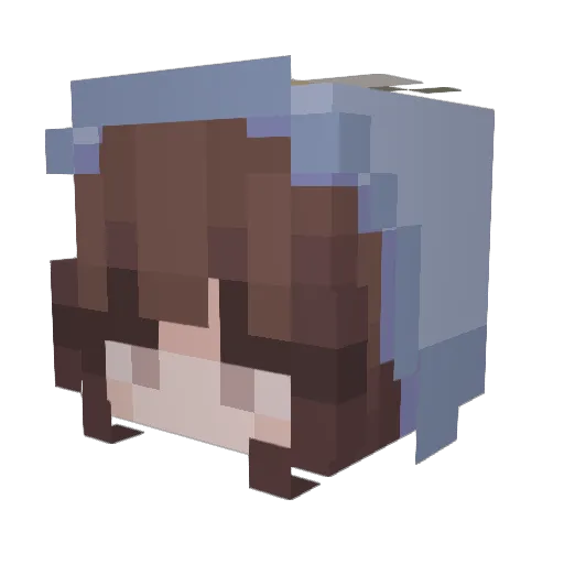 llMaddsll Minecraft avatar head, 3D render