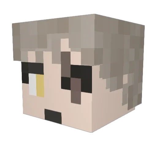 llPhillipll Minecraft avatar head, 3D render